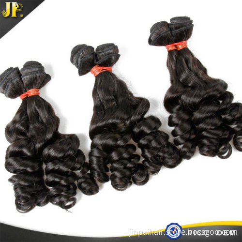 100% human natural hair bulk three bundles for a full head new style rose curl